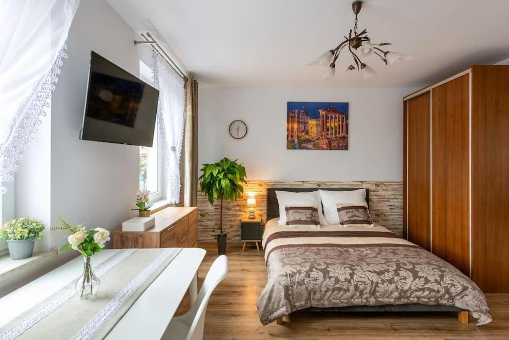 Ferienwohnung Ap. Olimpia 1 Pok. 2 Osoby, Downtown, Free Parking Krakau Exterior foto